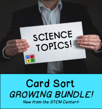 Preview of Science Card Sorts! Bundle