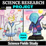 Science Careers & Fields Research & Poster Project Creativ