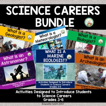 Preview of Science Careers:  The Bundle
