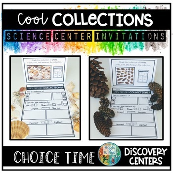 Preview of Kindergarten Science Center Activities, Nature Collections, Sensory Bin or Tub