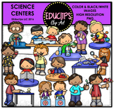 Science Centers Clip Art Bundle {Educlips Clipart}