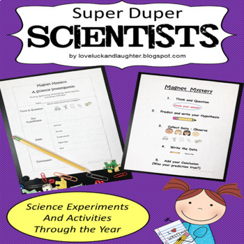 Preview of Science Centers for Kindergarten 