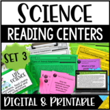Science Centers with Reading Passages Set 3 ∣ Life Science
