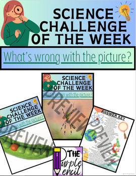 Preview of Science Challenge of the Week Bundle