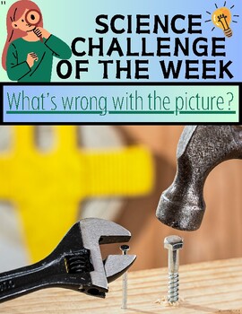 Preview of Science Challenge of the Week Freebie