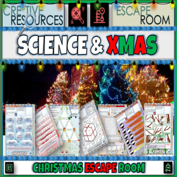 Preview of Science Christmas Escape Room