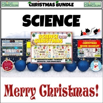Preview of Science Christmas Quiz Bundle