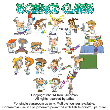 science cartoon clipart