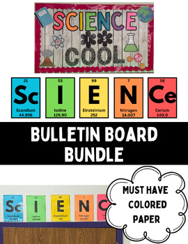 Preview of Science Classroom Bulletin Board Set
