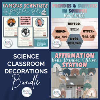 Preview of Science Classroom Decorations