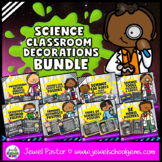 Science Classroom Decor and Bulletin Board Decorations Bundle