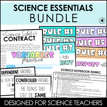 Science Classroom Essentials- GROWING Bundle by Mrs Nelson's Middles