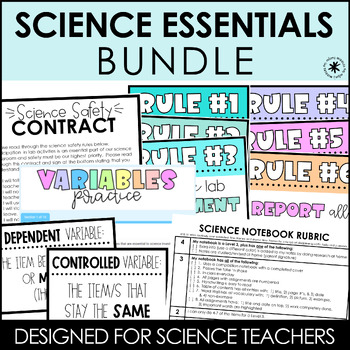 Science Classroom Essentials- GROWING Bundle by Mrs Nelson's Middles