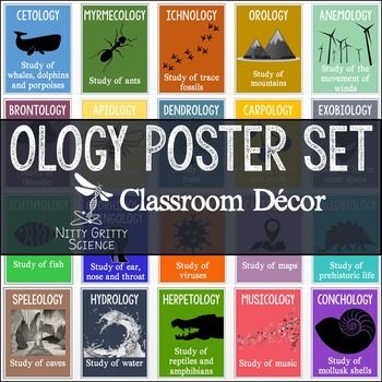 Preview of Science Classroom Posters - OLOGY Poster Set
