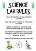 Science Lab Rules Posters - 10 Posters | TPT