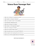 Science Classroom Scavenger Hunt Activity