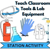 Science Classroom Tools Lab Equipment Station Activity