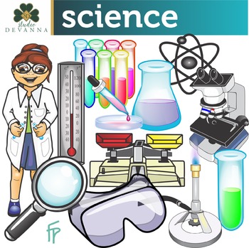 Preview of Science Supplies Clip Art