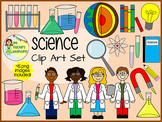 Science Clip Art Set - 45 png images for commercial or per