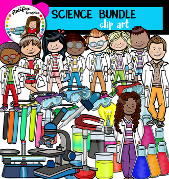 Preview of Science Clip art Big set of 65 items!