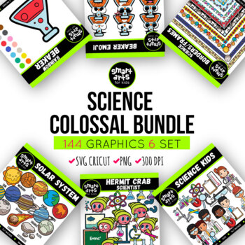 Preview of Science Clipart Bundle