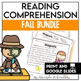 Fall Reading Comprehension Passages and Questions 1st Grad