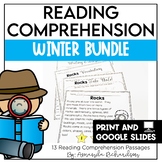 Winter Reading Comprehension Passages and Questions BUNDLE