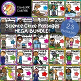 *Science Cloze Passages MEGA BUNDLE!  All 23 Passages Included