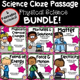 Science Cloze Physical Science Bundle
