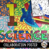 Science Collaboration Collaborative Coloring Poster Activi