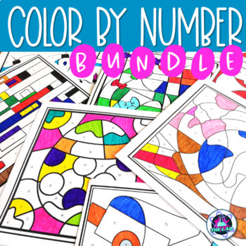 Middle School Science Review Activities Bundle: Color by Number | TPT