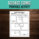 Science Comic Strip Project | Printable Art Activity | Fun