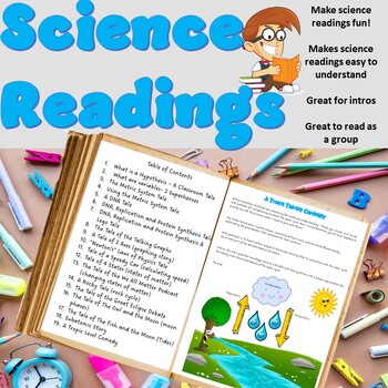 Preview of Science Comprehension Readings FUNNY bundle!