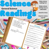 Science Comprehension Readings General Science FUNNY
