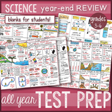 Science Doodle - TEST PREP BUNDLE, STAAR review Notes  *BE