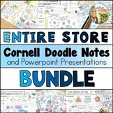 Science Cornell Doodle Notes Bundle Physical Life Earth Space