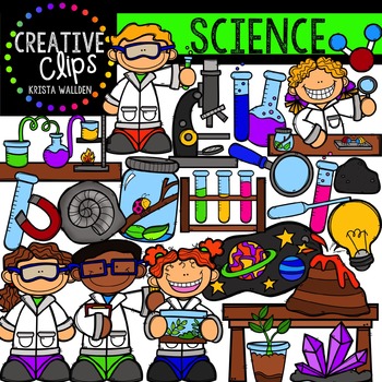 Preview of Science {Creative Clips Digital Clipart}