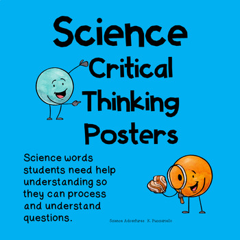Preview of Science Critical Thinking Posters