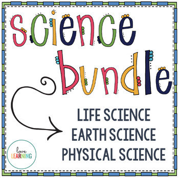 Preview of Science Curriculum Bundle: Life Science, Earth Science, and Physical Science