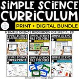 Science Curriculum Bundle | Special Education | Matter| Pl