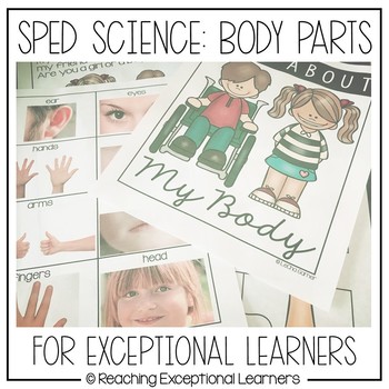 Preview of Body Parts for Special Education