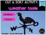 Science Cut & Sort Activity: Weather Tools