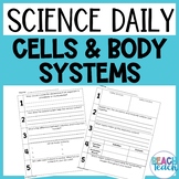 Science Daily - Cells and Body Systems (5.L.1)