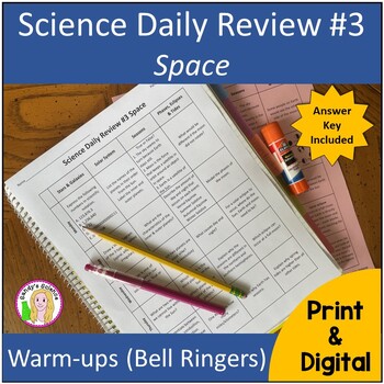 Preview of Science Daily Review #3 Space