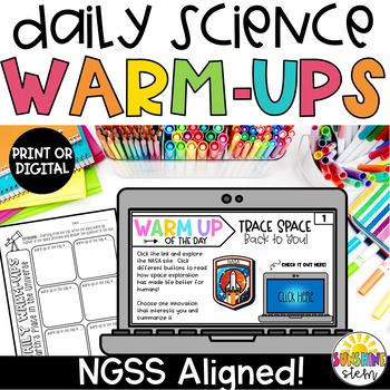 Preview of Daily Science Warm-ups