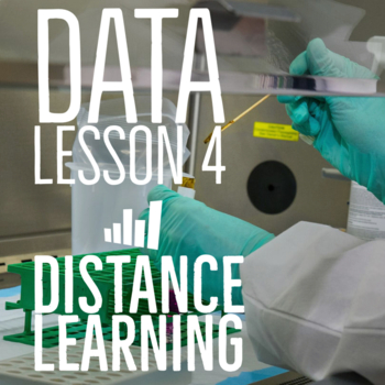 Preview of Science Data Lesson 4:  Distance Learning for Middle School