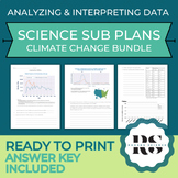 Science Data Literacy Activities #1-7: Climate Change | Sc