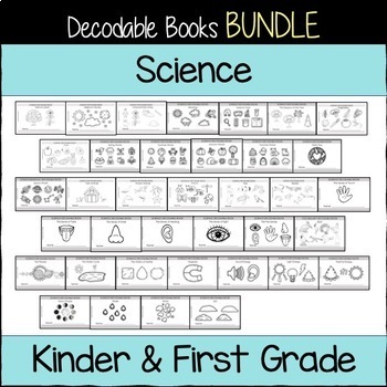 Preview of Science Decodable Books BUNDLE