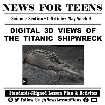 Preview of Science_Deep Sea 3D Mapping of Titanic Shipwreck_Current Event News Reading_2023