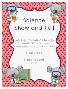 Preview of Science Demonstrations For CER Prompts | Bell Ringers | And More FREEBIE